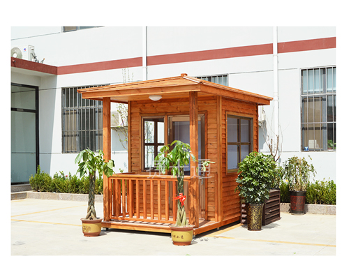 天津廠(chǎng)家 保安崗?fù)?鋼結(jié)構(gòu)防腐木成品崗?fù)た扇珖?guó)配送